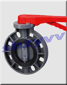 D71X/D371X手動(dòng)對(duì)夾軟密封塑料蝶閥